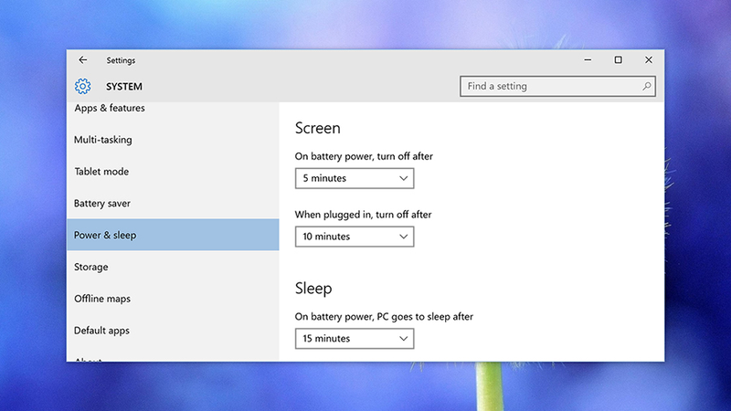 Illustration for article titled How to Maximize Battery Life on Windows 10